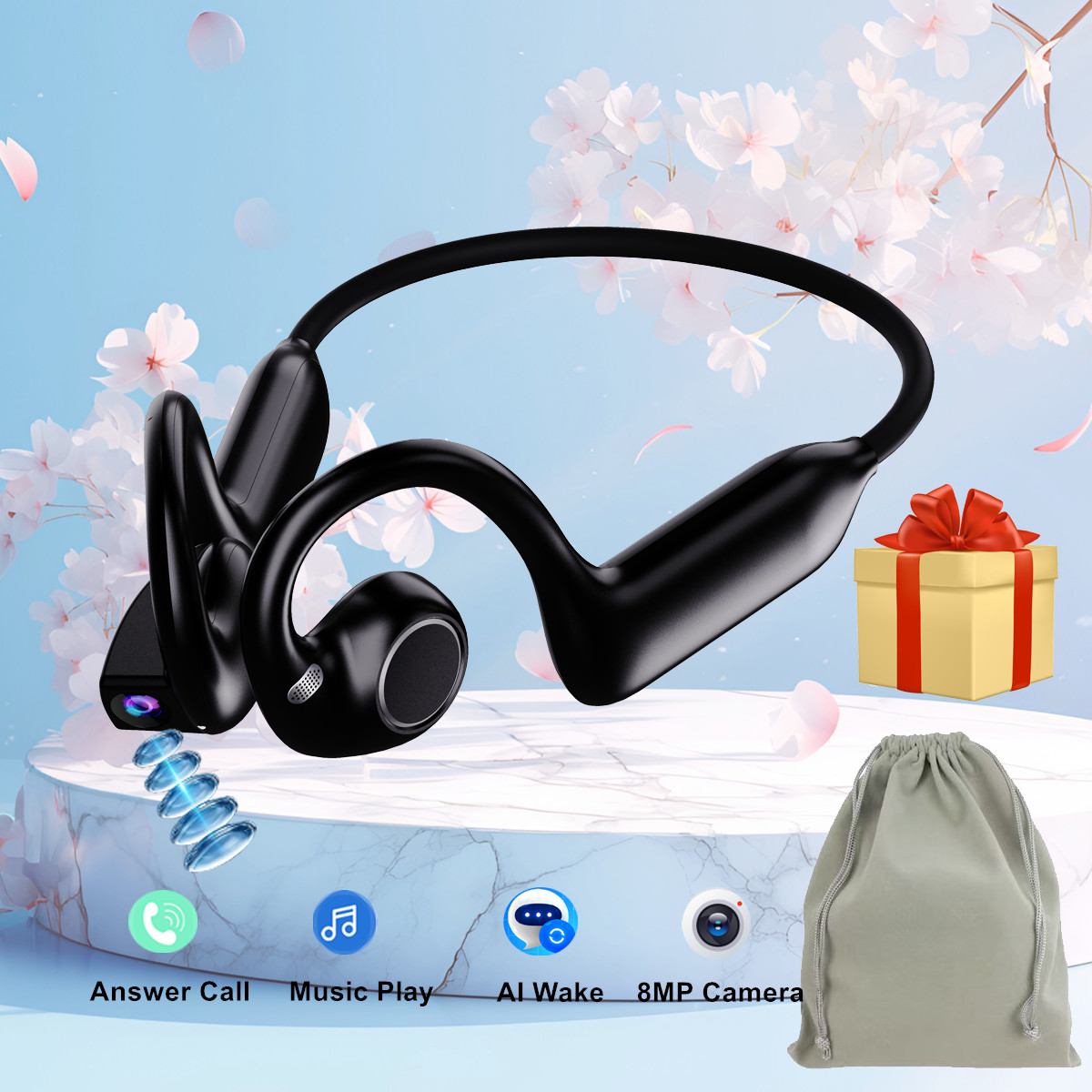 Bone Conduction Running Headphones - Nuove Cuffie a Conduzione Ossea con