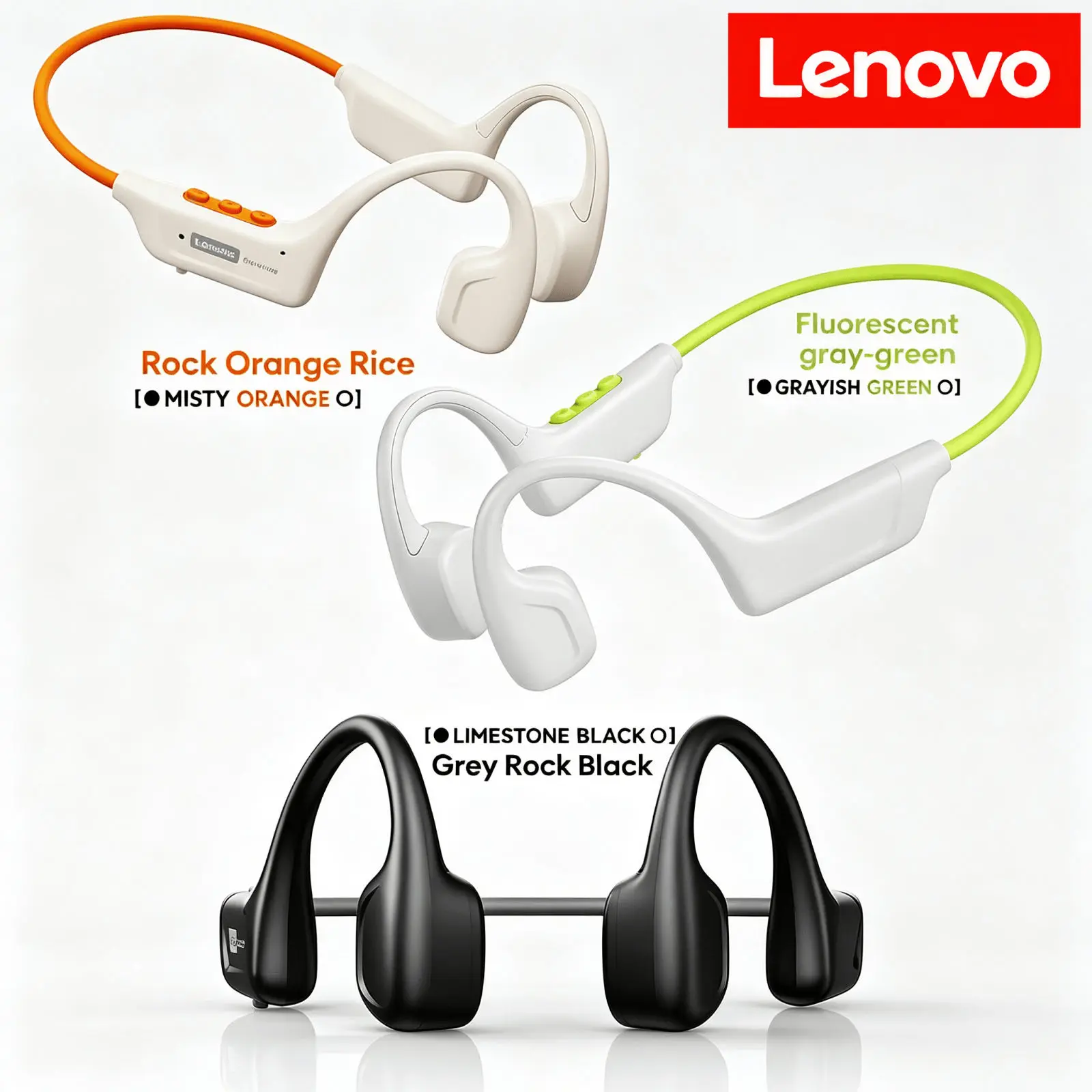 Auricolari Lenovo S102 con tec - Bone Conduction Running Headphones recensione e prezzo