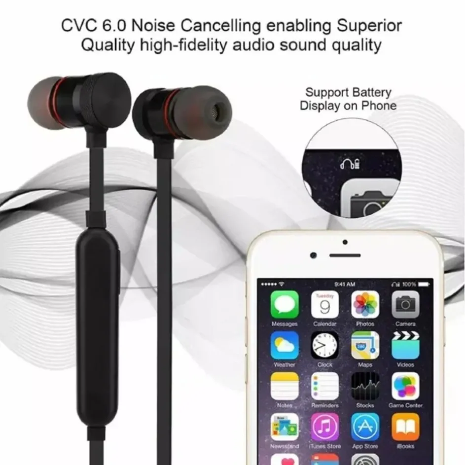 Auricolari Bluetooth con contr - Magnetic Neckband Sports Earphones recensione e prezzo
