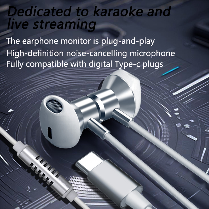 Cuffie Karaoke Cablate Tipo C  - In Ear Monitors For Singers recensione e prezzo