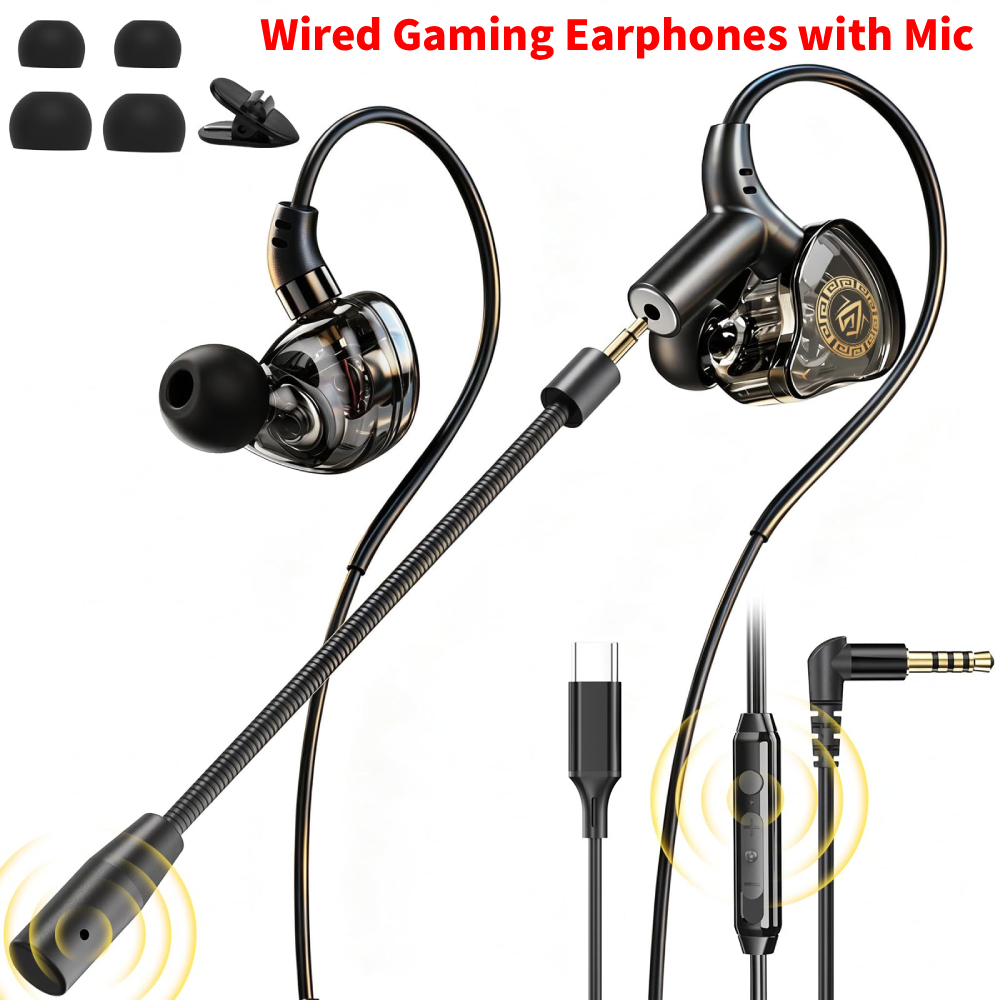 Auricolari da gaming con cavo  - Type C Wired Earphones With Mic recensione e prezzo
