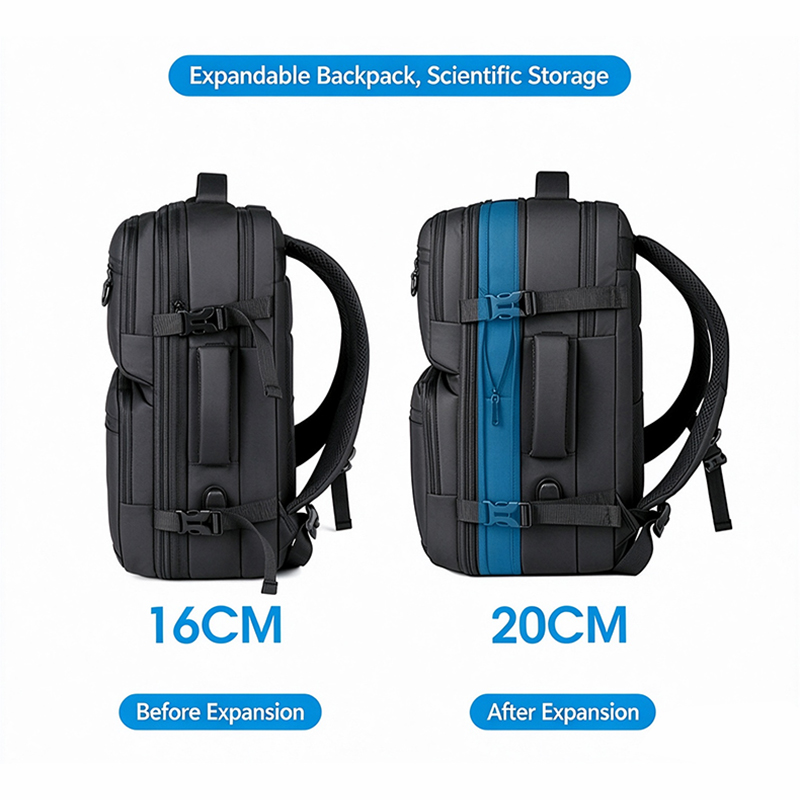 Zaino da viaggio espandibile d - Laptops recensione e prezzo