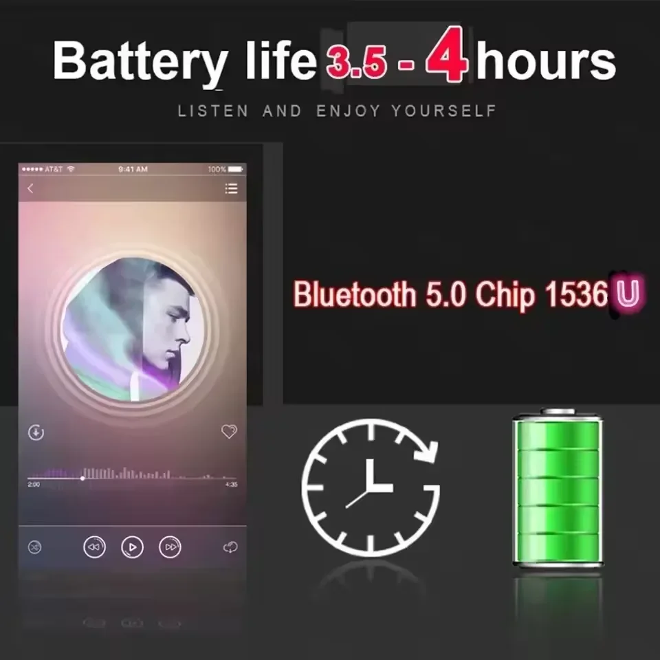 Bluetooth 5.3 Nuove Cuffie Wir - Headphones recensione e prezzo