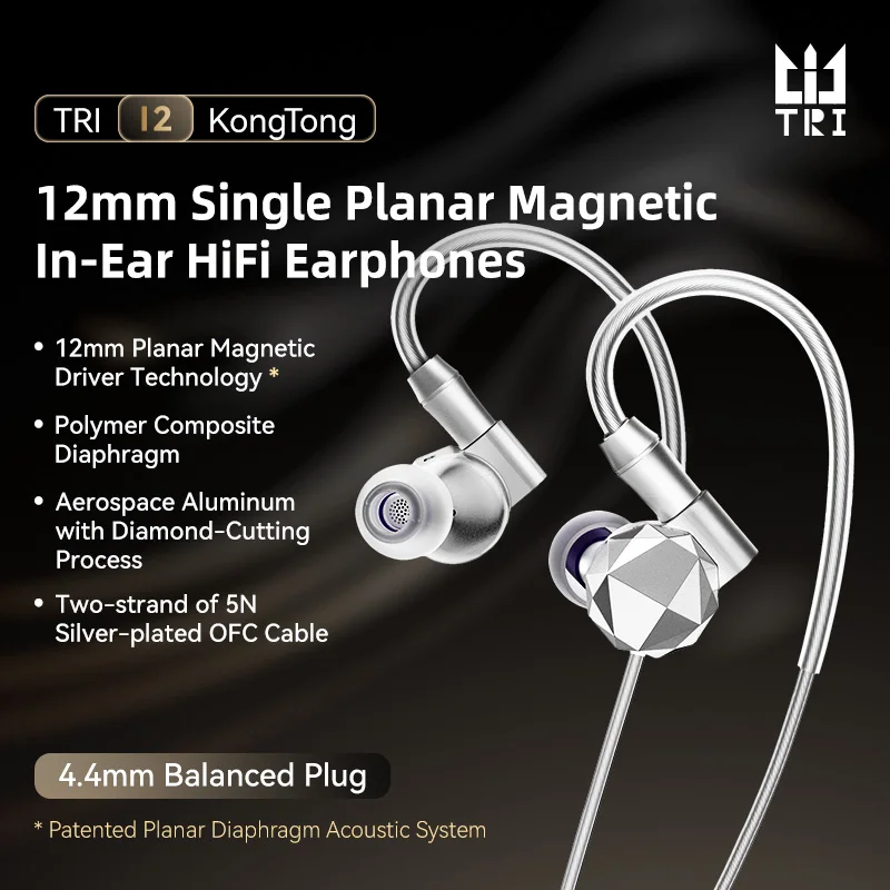 Auricolari KBEAR TRI KongTong  - Planar Magnetic Iem Earphones recensione e prezzo